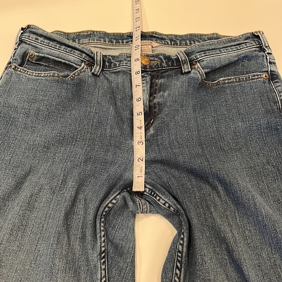 Duluth Trading Co. Straight Leg High Rise Size 12 x 33 - Picture 6 of 16